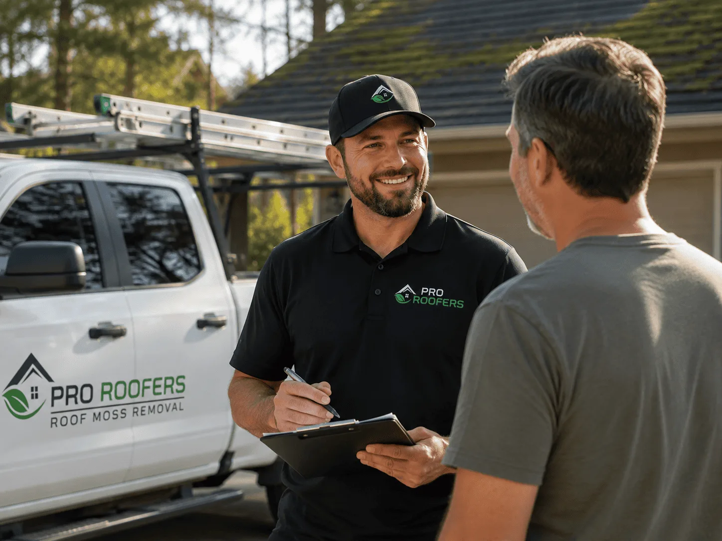 Roof Moss Removal Goodells, MI FAQs